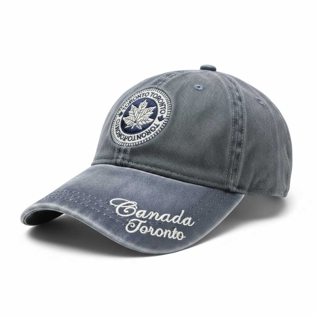Toronto Canada Maple Leaf Patch Cap side